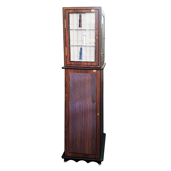 HL-1498 freestanding watch strap display cabinet