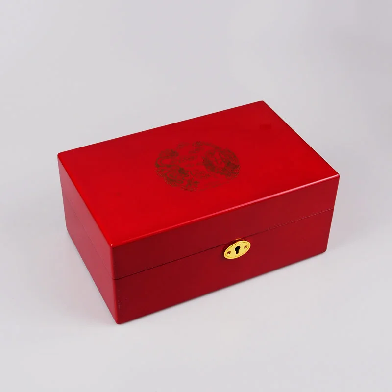 HL-1838 Wooden Watch Box for Two Watches
