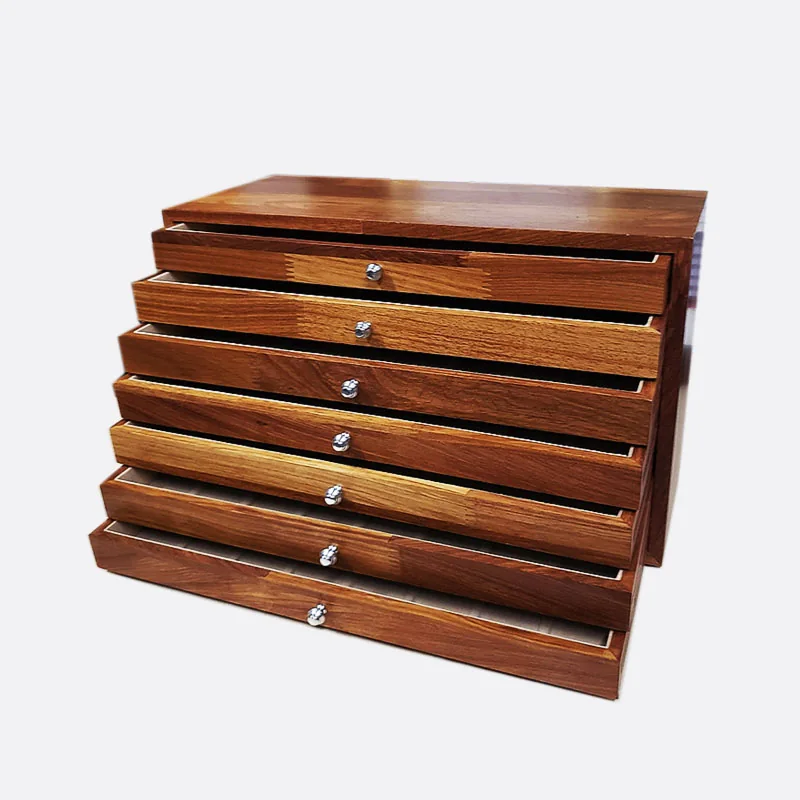 HL-2379 Classic Series Solid-Wood Watch Strap Organiser